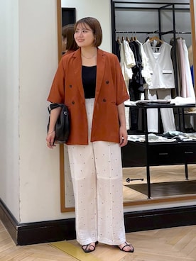 「アイテム（サンダル）」を使った、haruさん（レディース・163cm・20代）の夏コーディネート