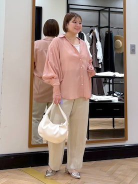 「アイテム（パンプス）」を使った、haruさん（レディース・163cm・20代）の春コーディネート