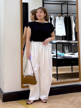 「アイテム（シューズ）」を使った、haruさん（レディース・163cm・20代）の夏コーディネート