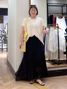 「A part by（アパートバイ）のアイテム」を使った、haruさん（レディース・163cm）の春コーディネート