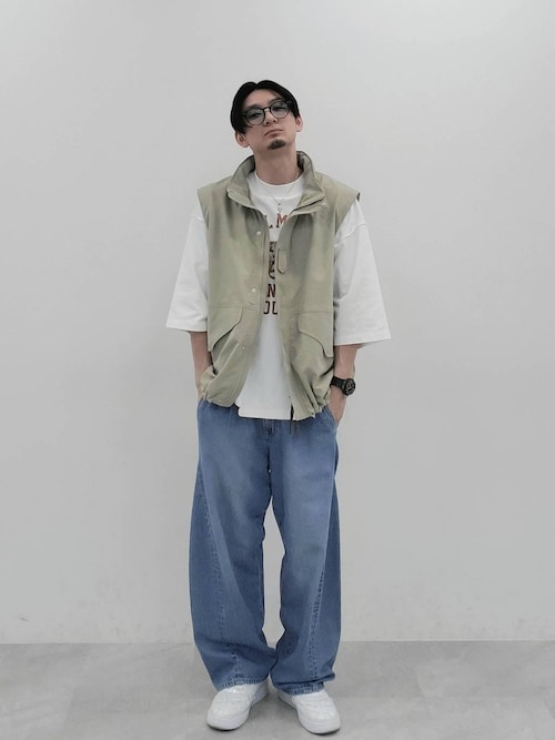 セール】ワイドカーブデニムパンツ（デニムパンツ）｜BAYFLOW