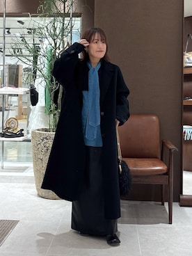 「アイテム（その他アウター）」を使った、gg__hironaさん（レディース・147cm）の冬コーディネート