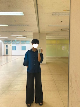 「selle glant（セレグランテ）のアイテム」を使った、かなたさん（メンズ・167cm）の夏コーディネート