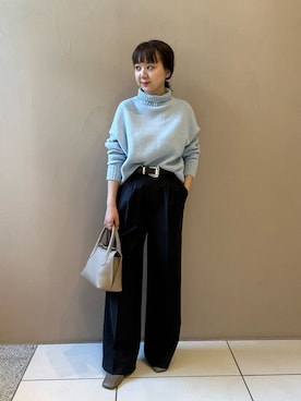 「Drawing Numbers（ドローイング ナンバーズ）のアイテム」を使った、dnhoshinoさん（レディース・155cm）の秋コーディネート