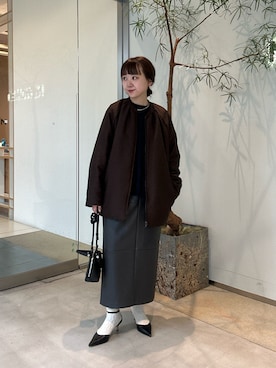 「アイテム（パンプス）」を使った、dnhoshinoさん（レディース・155cm・20代）の秋コーディネート