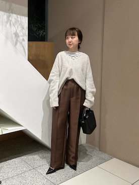 「アイテム（パンプス）」を使った、dnhoshinoさん（レディース・155cm・20代）の秋コーディネート