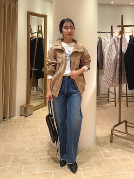 gg___mmmiさん（レディース・163cm）の冬コーディネート