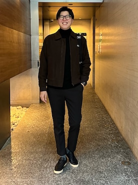 tassyさん（メンズ・186cm）の冬コーディネート