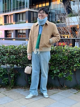 「アイテム（パンツ）」を使った、tassyさん（メンズ・186cm）の秋コーディネート