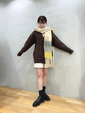 ざわわんさん（レディース・163cm）の冬コーディネート