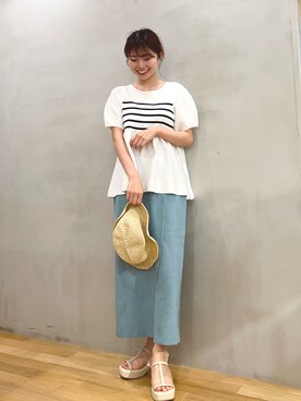 ざわわんさん（レディース・163cm）の夏コーディネート
