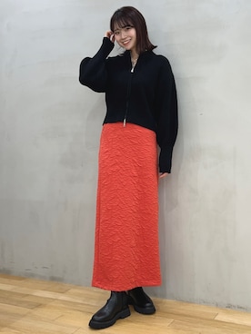 ざわわんさん（レディース・163cm）の冬コーディネート