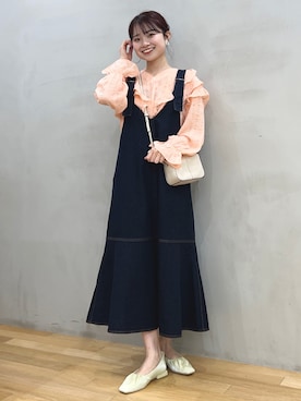 ざわわんさん（レディース・163cm）の春コーディネート