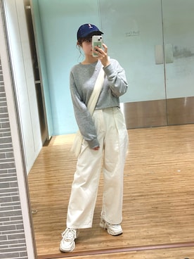 ざわわんさん（レディース・163cm）の春コーディネート