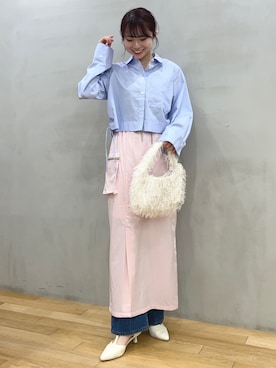 ざわわんさん（レディース・163cm）の春コーディネート