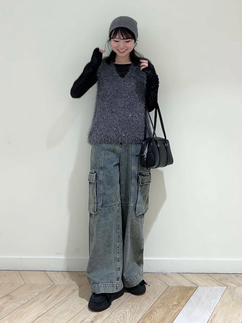 セール】『サイズ展開あり』ベロアカップツキキャミソール