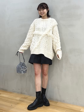 ざわわんさん（レディース・163cm）の冬コーディネート