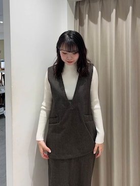 ざわわんさん（レディース・163cm）の冬コーディネート