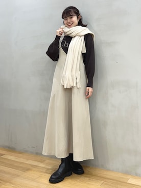 ざわわんさん(レディース・163cm)の冬コーディネート