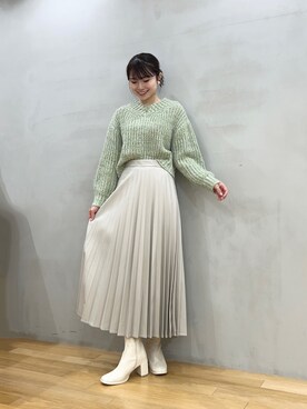 ざわわんさん（レディース・163cm）の秋コーディネート