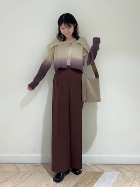 ざわわんさん(レディース・163cm)の秋コーディネート