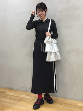 ざわわんさん（レディース・163cm）の春コーディネート