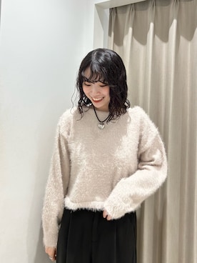 「スラックスパンツ」｜ざわわんさん（レディース・163cm）の秋コーディネート