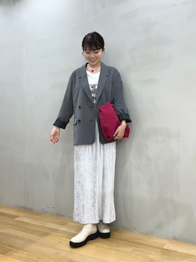 ざわわんさん(レディース・163cm)の秋コーディネート