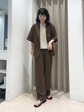 ざわわんさん(レディース・163cm)の夏コーディネート