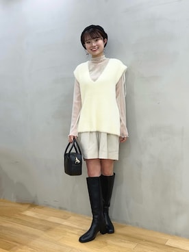 ざわわんさん(レディース・163cm)の秋コーディネート