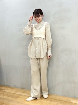 ざわわんさん（レディース・163cm）の秋コーディネート