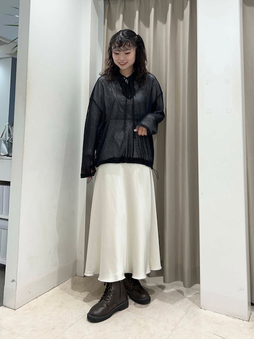 セール】フーデットメッシュトップ（その他トップス）｜SENSE OF PLACE