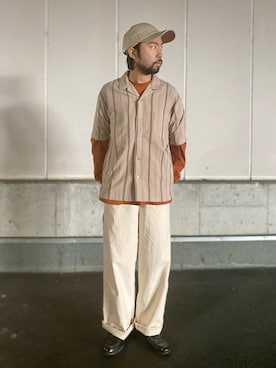 「BACK NUMBER（バックナンバー）のアイテム（キャップ）」を使った、kjsaaanさん（メンズ・170cm）の春コーディネート