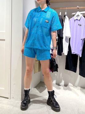 立花清華さん(レディース・168cm)の夏コーディネート