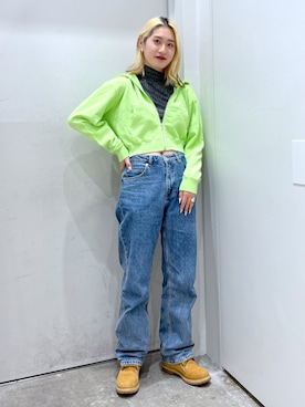 立花清華さん(レディース・168cm)の冬コーディネート