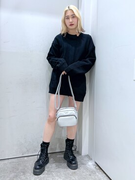 立花清華さん（レディース・168cm）の冬コーディネート