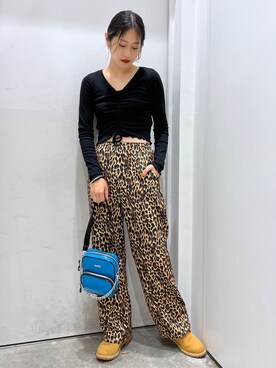 立花清華さん（レディース・168cm）の秋コーディネート