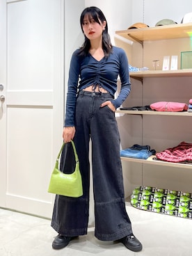 立花清華さん（レディース・168cm）の秋コーディネート