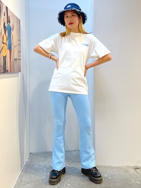 立花清華さん（レディース・168cm）の夏コーディネート