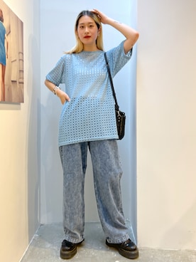 立花清華さん（レディース・168cm）の夏コーディネート