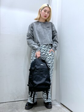 立花清華さん（レディース・168cm）の冬コーディネート