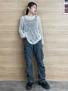 立花清華さん（レディース・168cm）の秋コーディネート