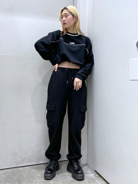 立花清華さん(レディース・168cm)の春コーディネート