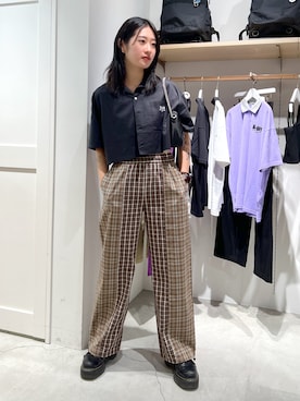 立花清華さん(レディース・168cm)の夏コーディネート