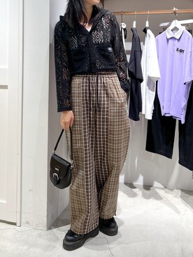 立花清華さん(レディース・168cm)の夏コーディネート