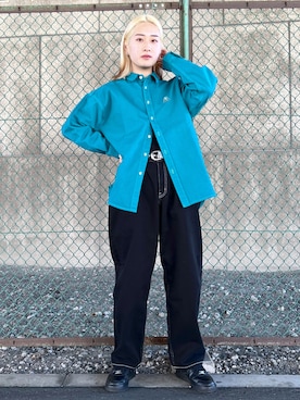 立花清華さん(レディース・168cm)の冬コーディネート