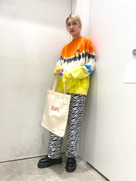 立花清華さん(レディース・168cm)の夏コーディネート