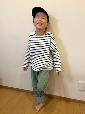 youさん（キッズ・120cm）の秋コーディネート