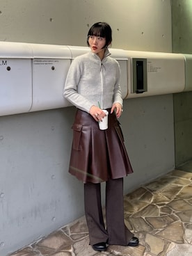 「アイテム（その他）」を使った、𝐒 𝐄 𝐈 𝐑 𝐀さん（レディース・168cm・20代）の秋コーディネート