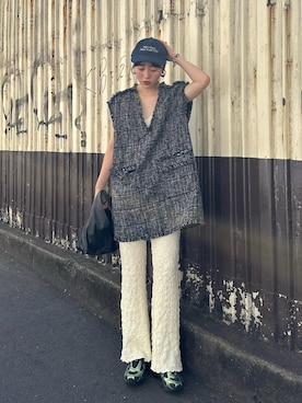 「アイテム（ハンドバッグ）」を使った、𝐒 𝐄 𝐈 𝐑 𝐀さん（レディース・168cm・20代）の夏コーディネート